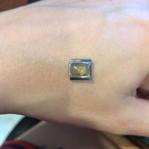 Italian Charm Bracelet Tornado Twister Charm